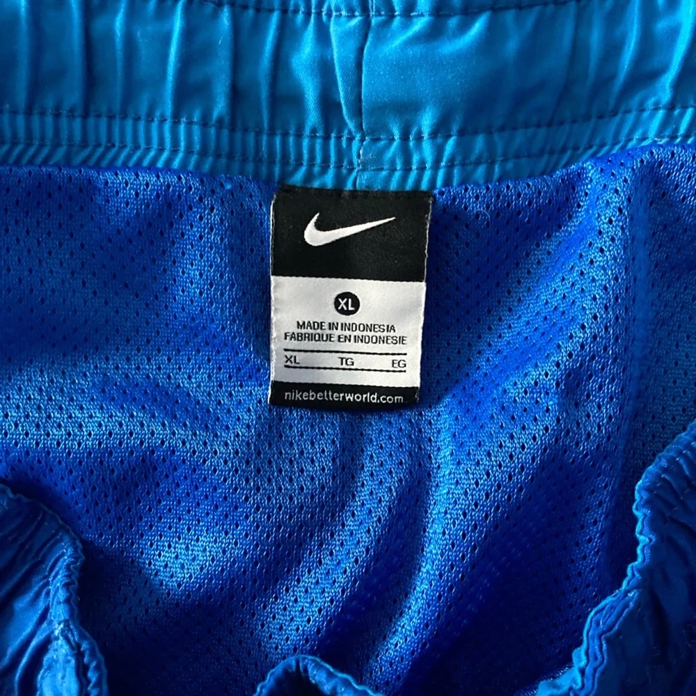 Nike SZ XL  Blue Swim Board Shorts with Quick-Dry Technology